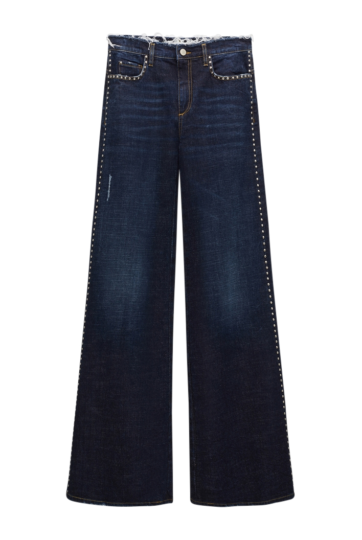 Dorothee Schumacher - Jeans mit ausgefranstem und Nieten
