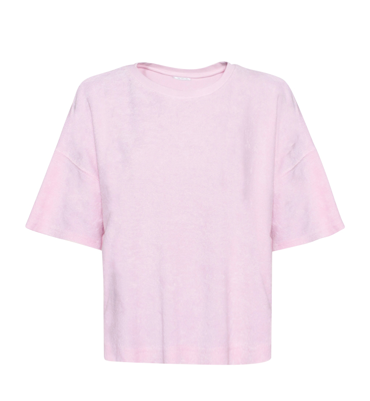 True Religion - Frottee Shirt rosa