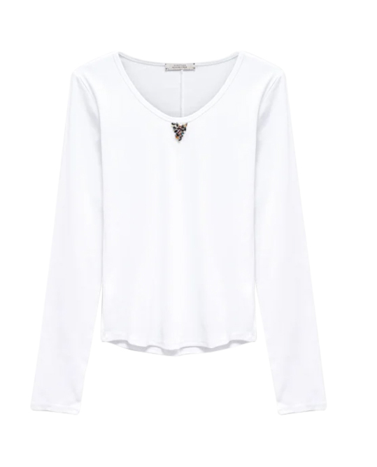 Dorothee Schumacher - Longsleeve in Ripp Optik mit Details