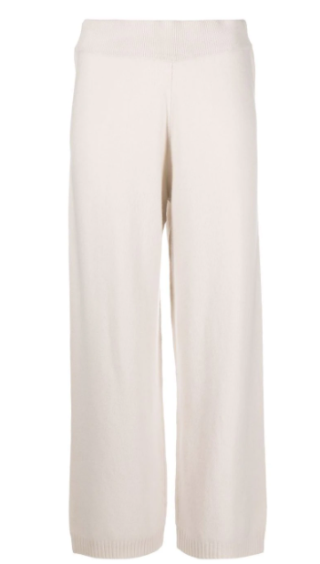 Luisa Cerano -  Track-Pants aus einem Kashhmir Mix panna cotta