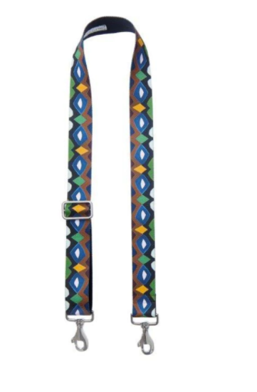 Gabriele Frantzen -  Schulteriemen Rautenmuster bunt