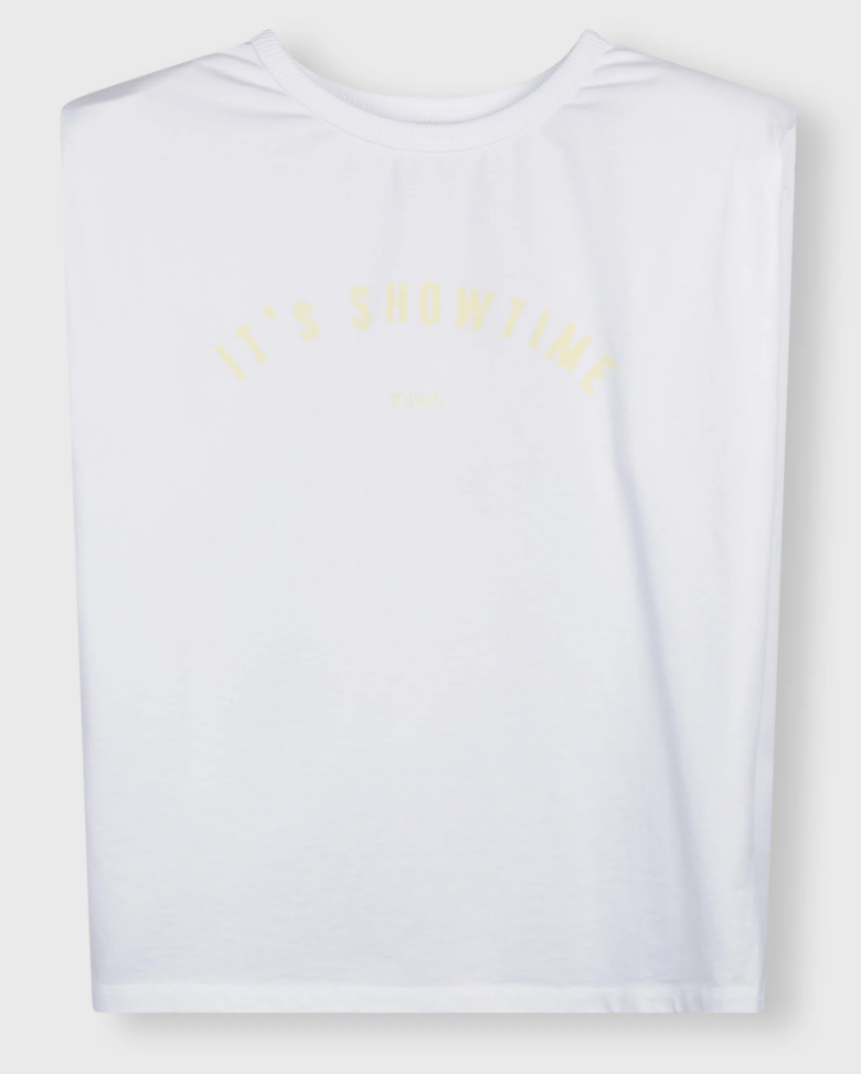 10 Days - Top mit Schulterpolstern