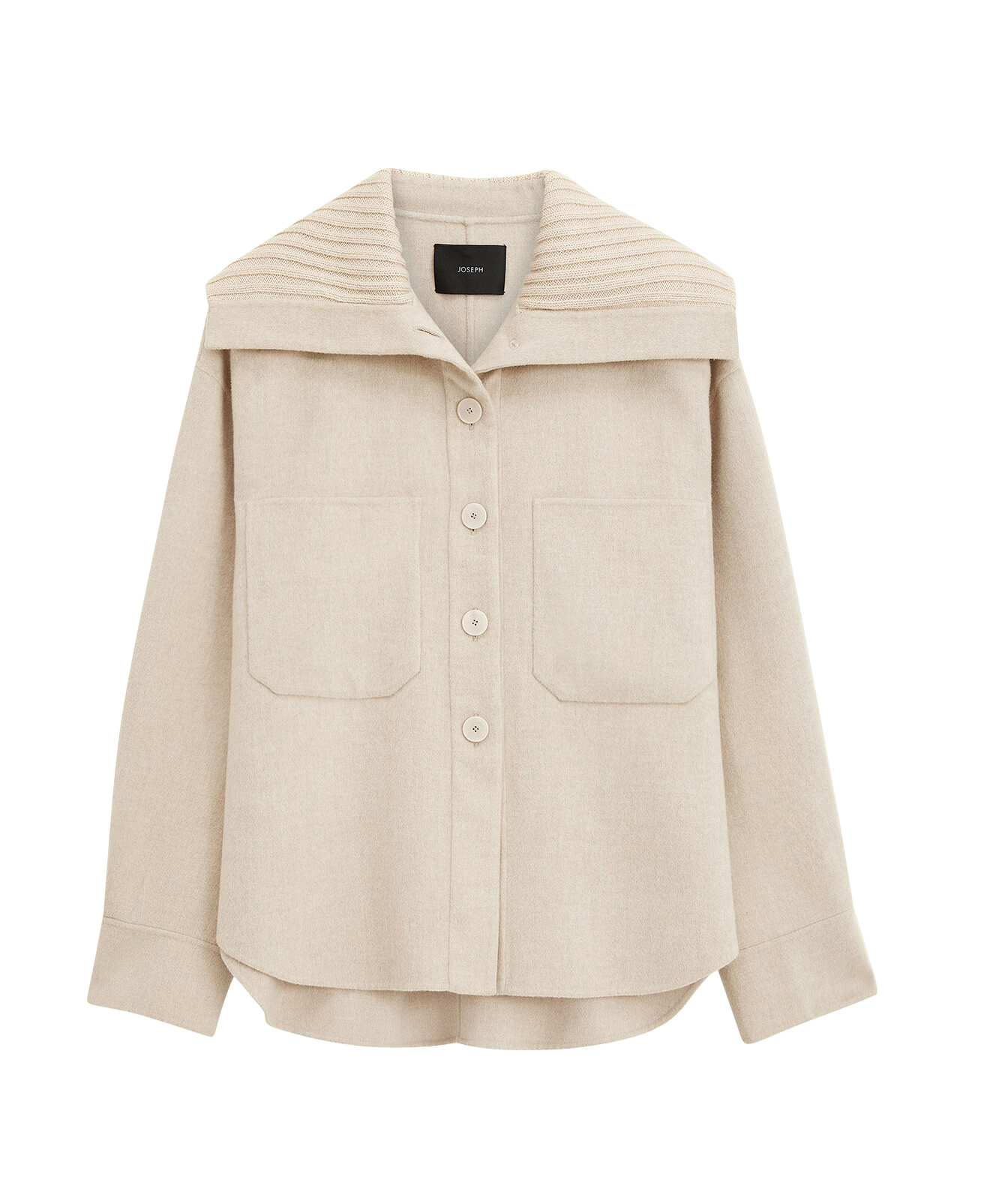 Joseph - Double Face Jacke mit Strickkragen