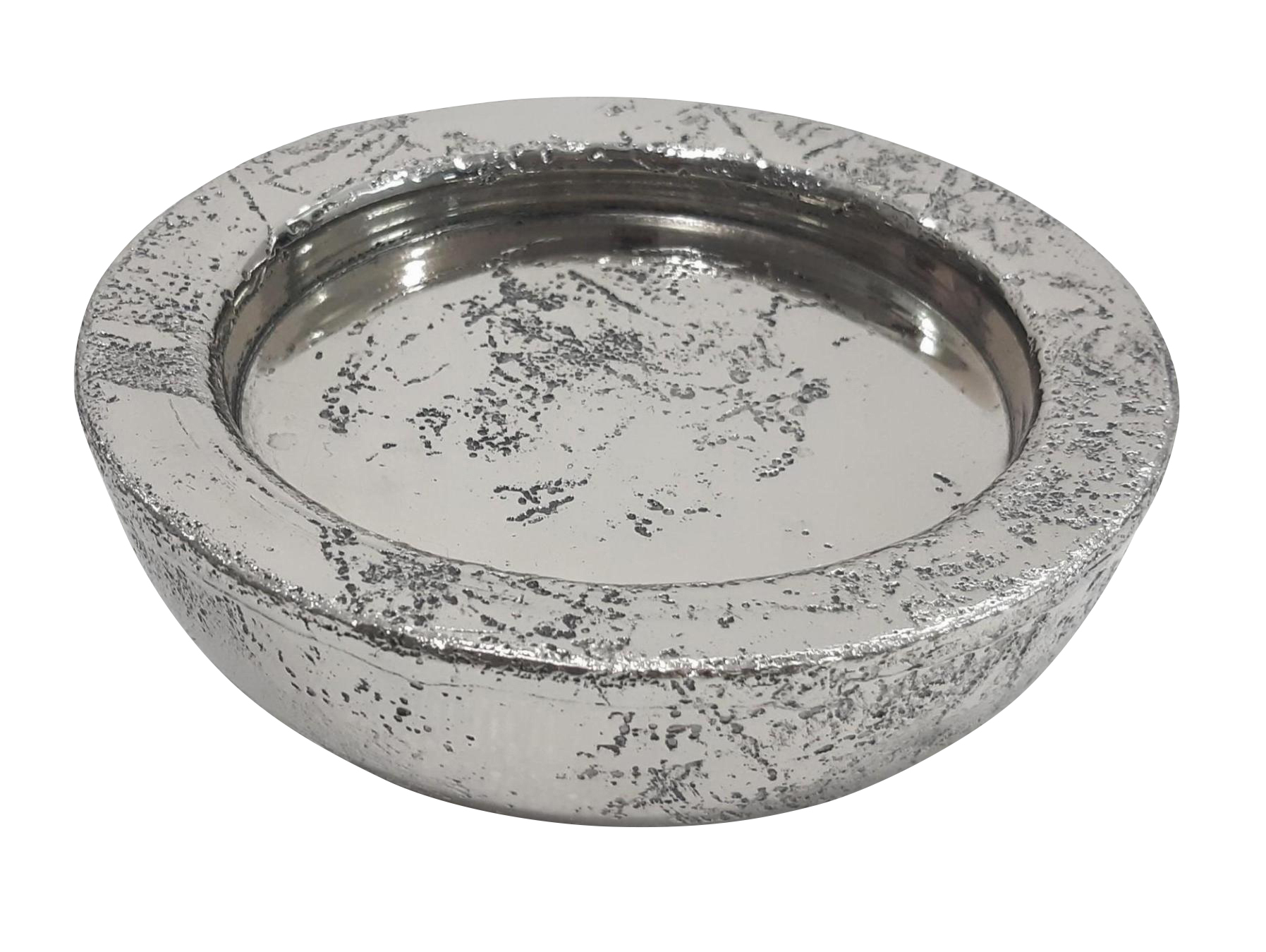 Aluminium Teller für Glaswindlicht