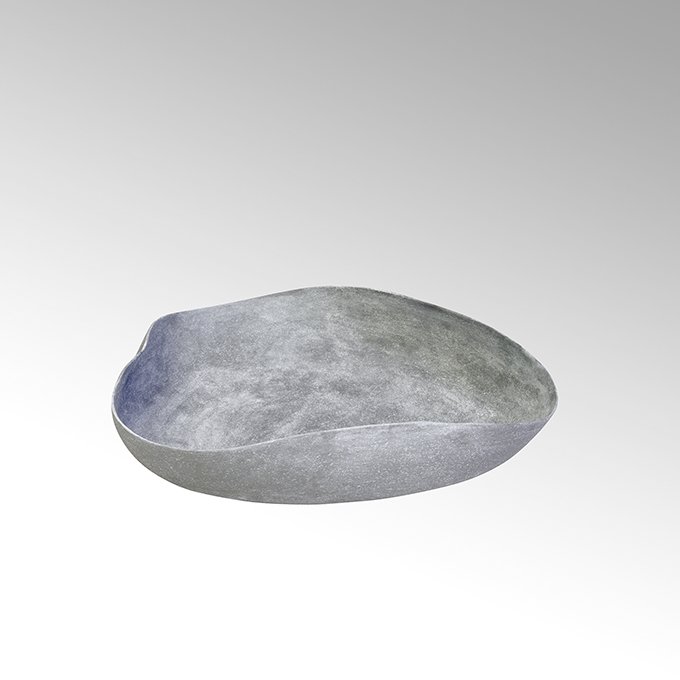 Lambert - Schale Saida steingrau 40 x 28cm