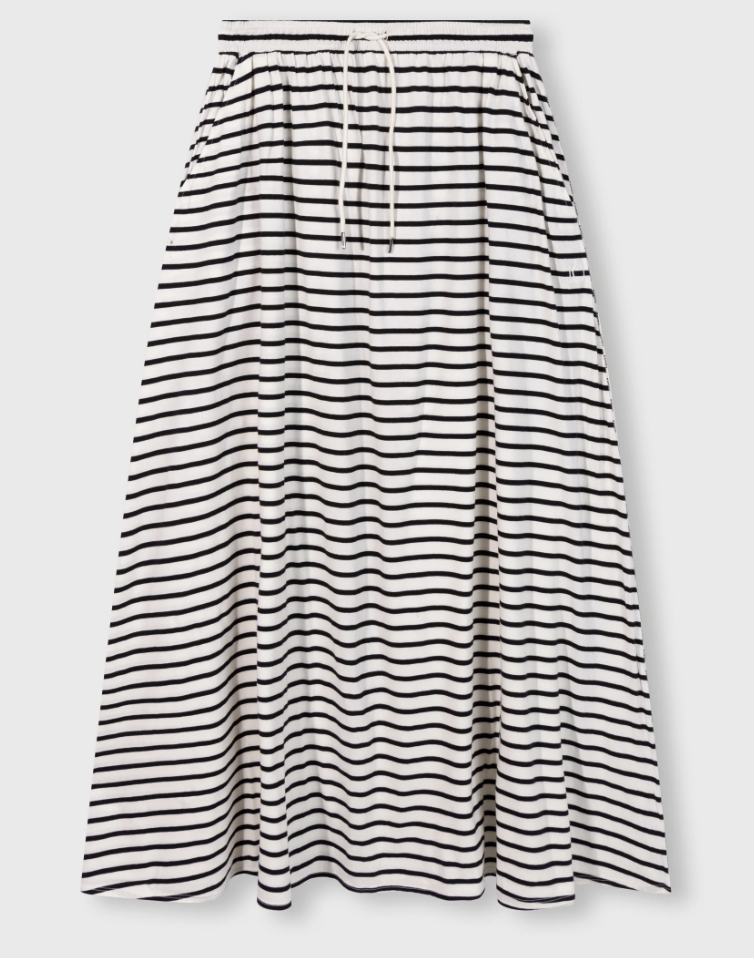 10 Days - Baumwollrock gestreift