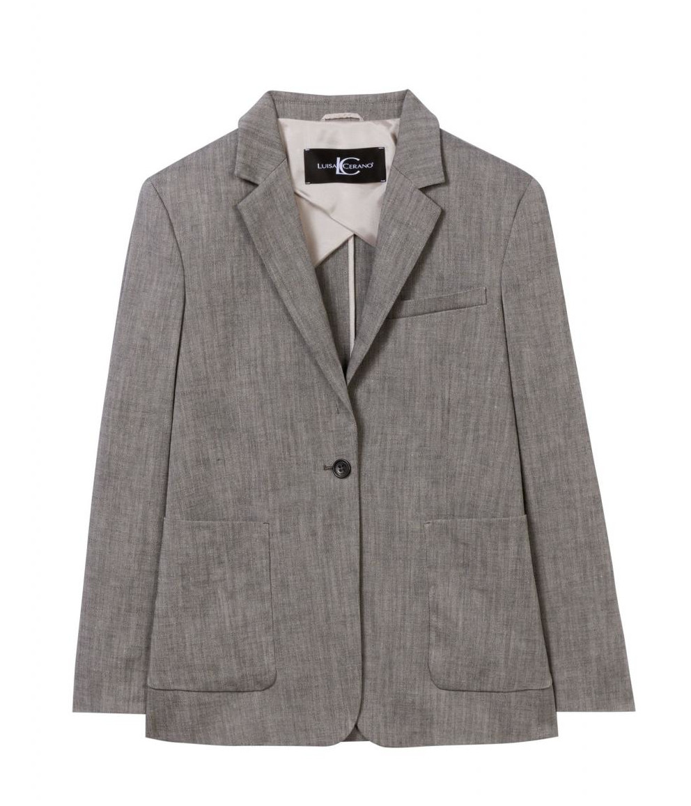 Luisa Cerano - Sakko in melange Optik