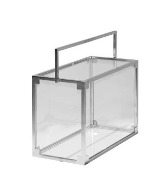 Windlicht Lumero Edelstahl