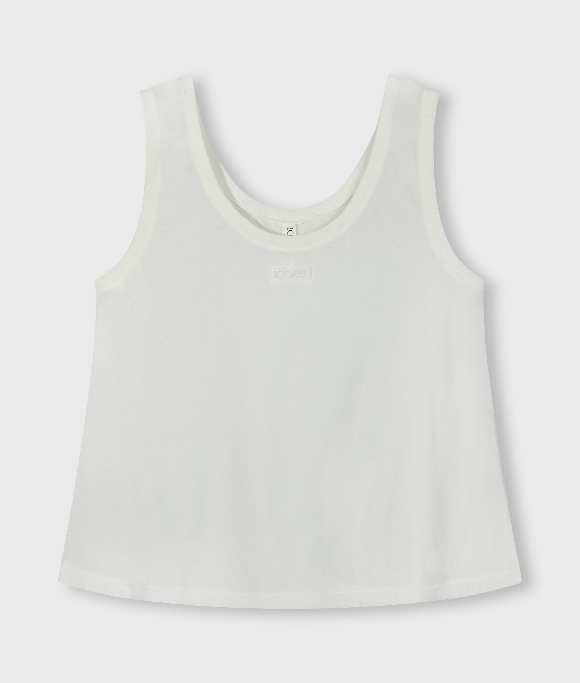 10 Days - Tank Top Jersey weiß