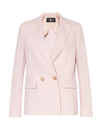 Luisa Cerano -  Blazer aus Leinen-Mix