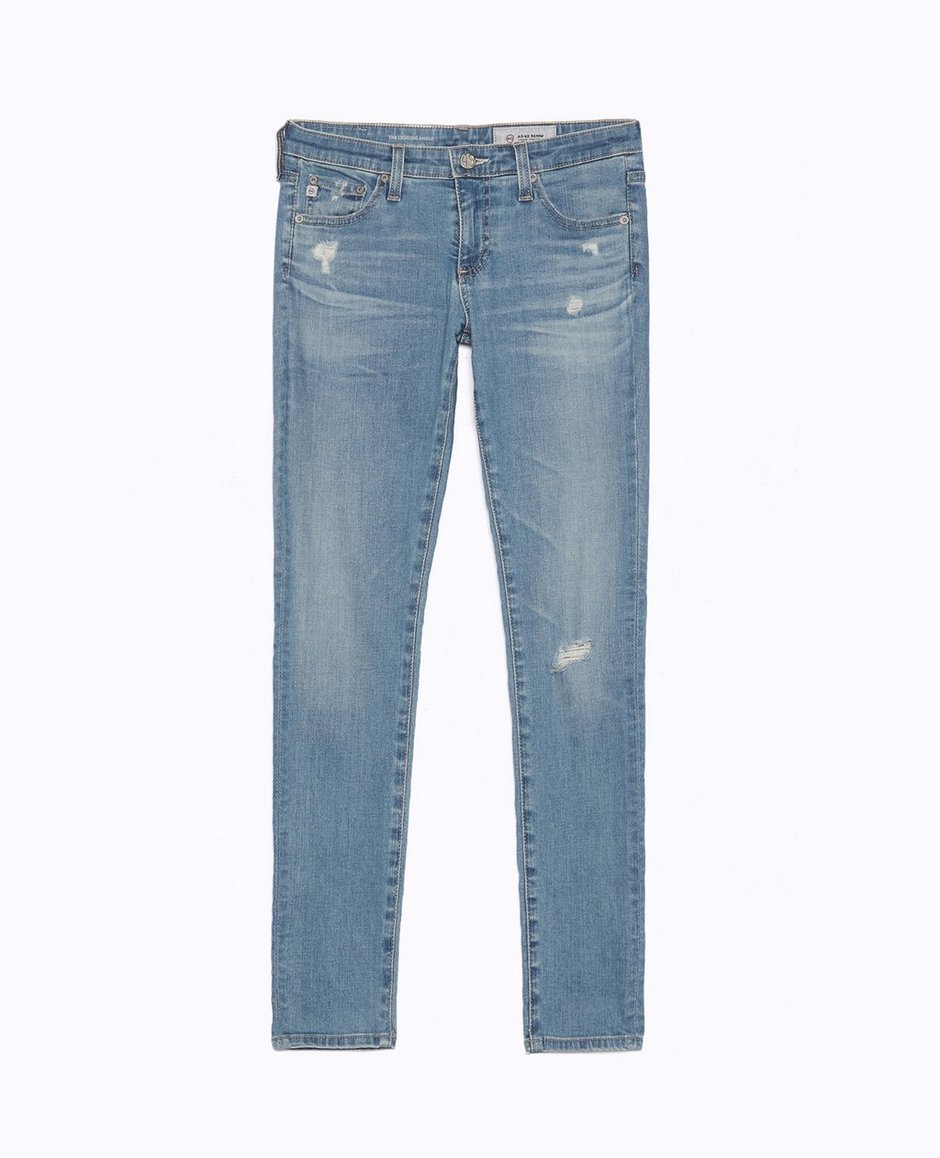 AG Jeans - The Legging Ankle, Super Skinny Ankle blau