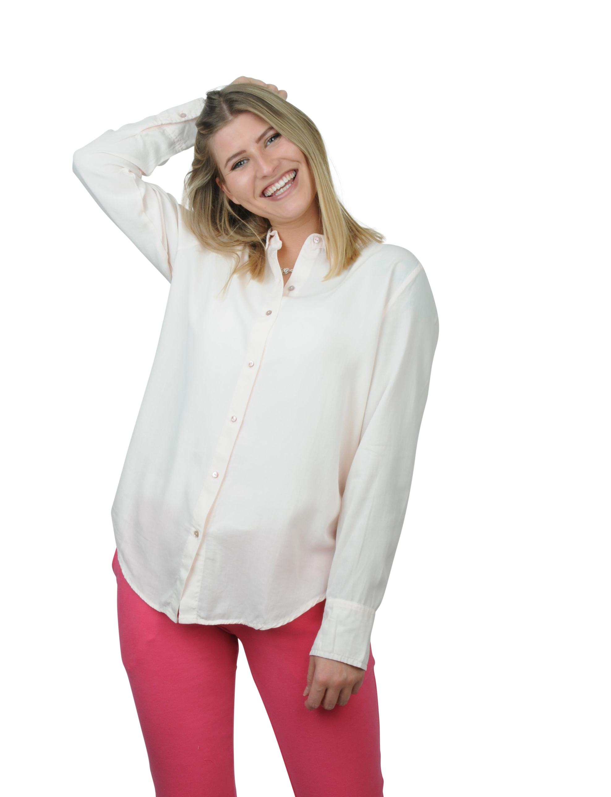 Better Rich - Baumwollbluse rosa