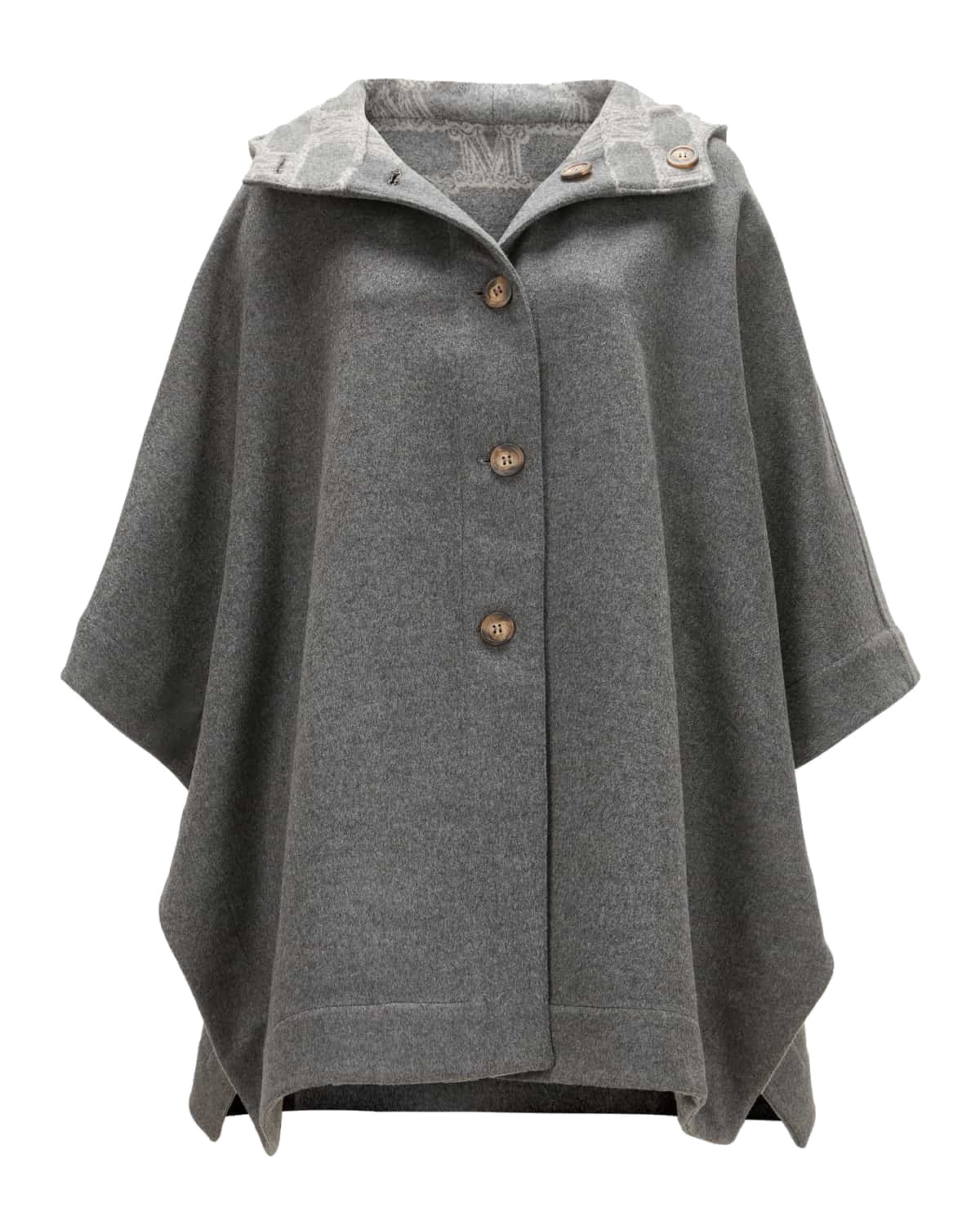 Max Mara - Poncho mit Kapuze
