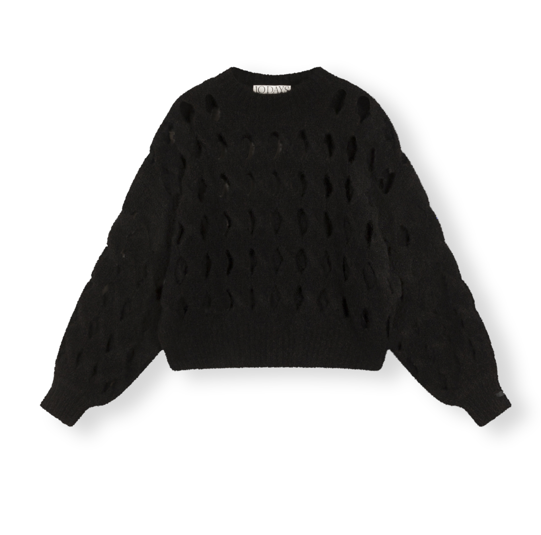10 Days - Pullover mit Lochmuster