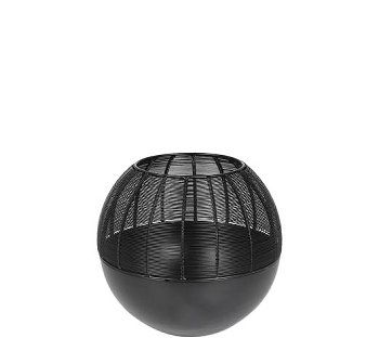 Windlicht Arya schwarz 31cm