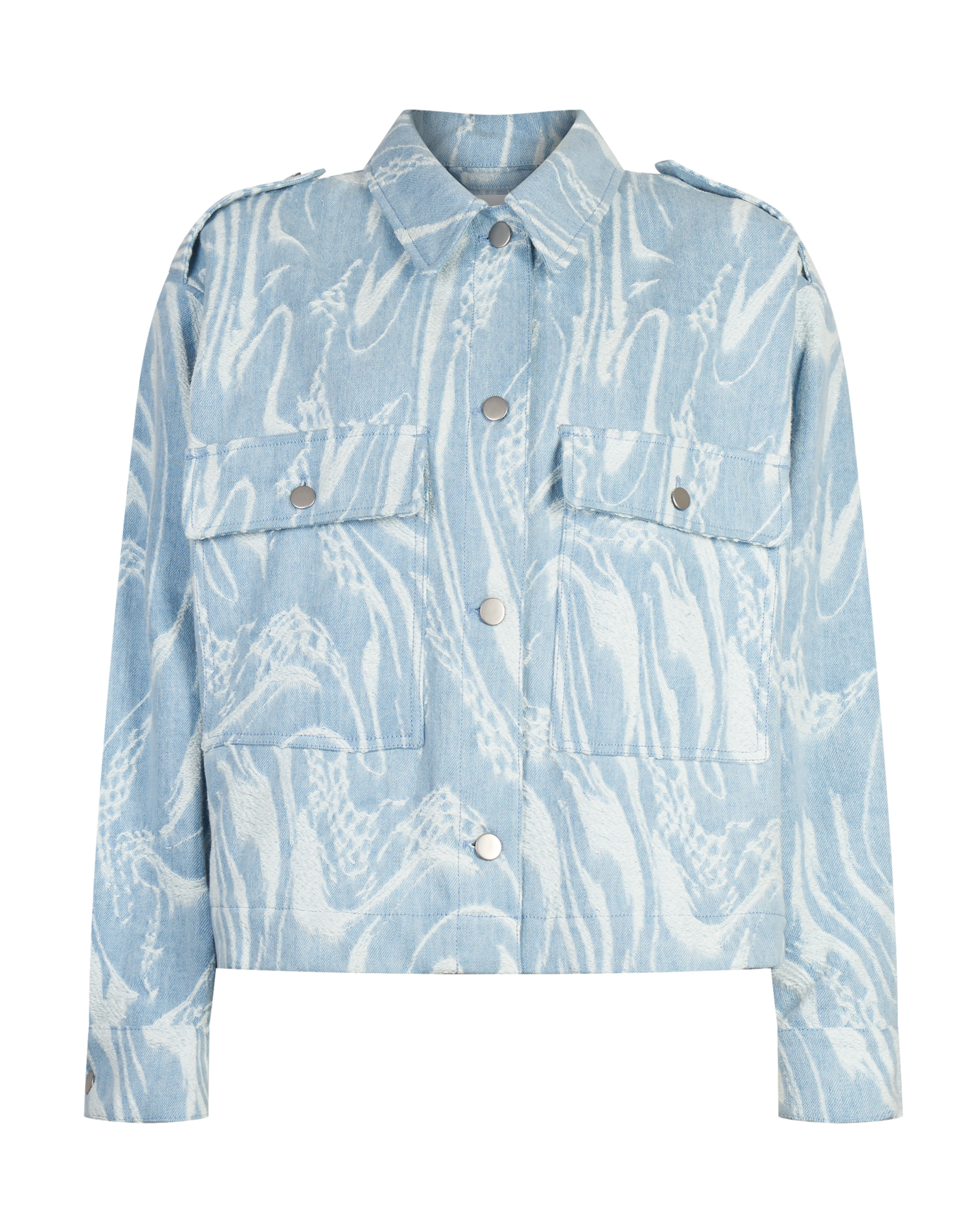 lala Berlin - Jacke aus Idigo Denim